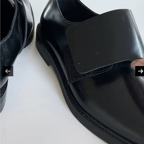 COS leather velcro Wrap-over loafer, so comfortable and easy going shoe. - Picture 12 of 13